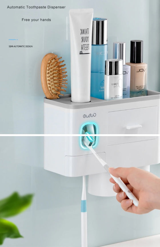 Automatic Dispenser of toothpaste with Multifunctions