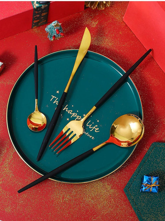Set cubiertos 24 pzs