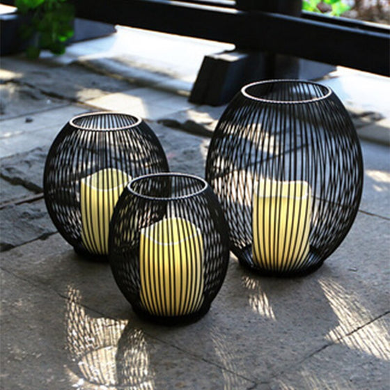 Set 3 Cage Vases