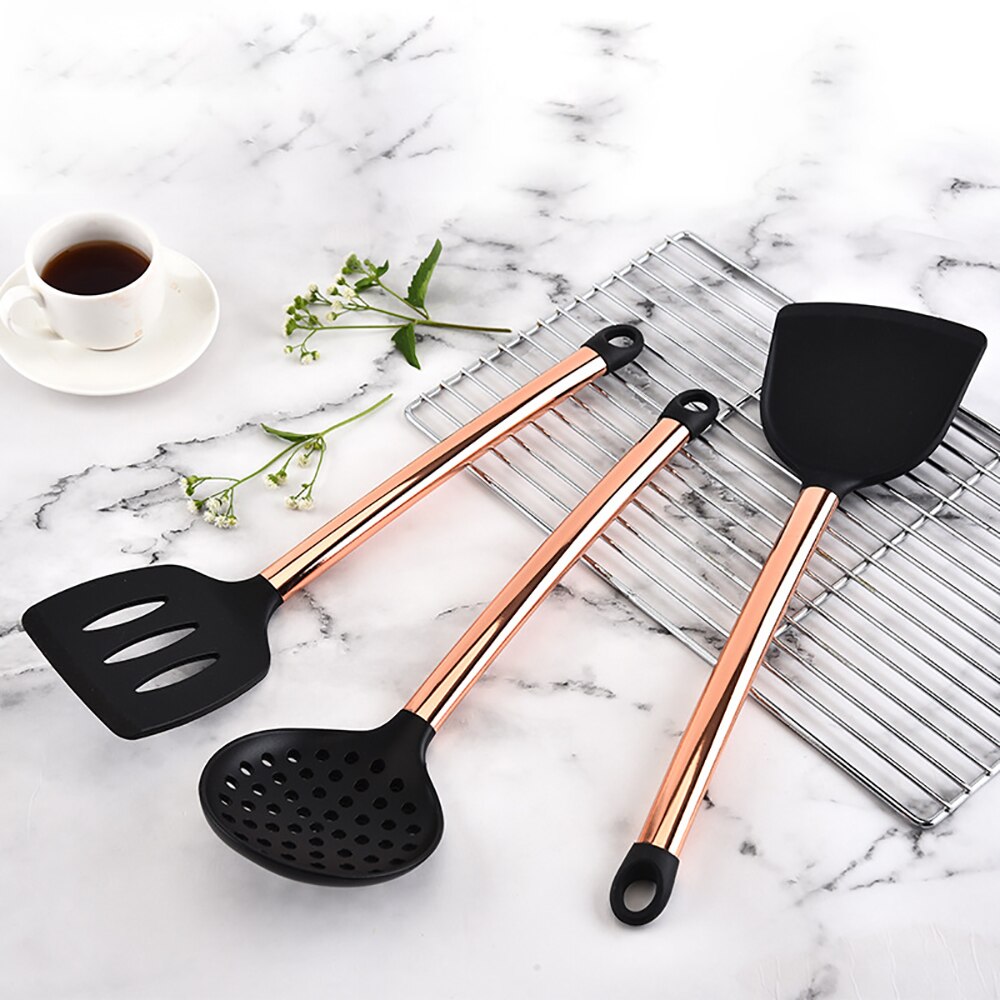 Set Utensilios de Silicona Luxury Line.