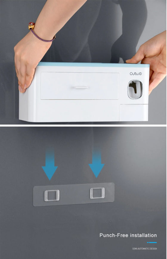 Automatic Dispenser of toothpaste with Multifunctions