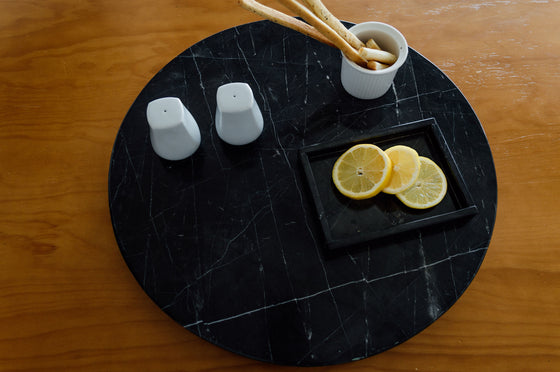 Marble Rotating Tray