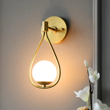  Drop Glass Wall Lamp