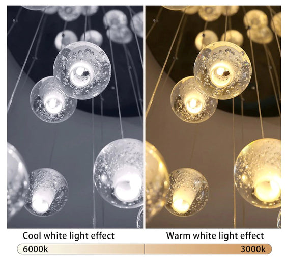 Bubble Light Chandelier