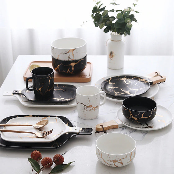 Ceramic Tableware Type Marble