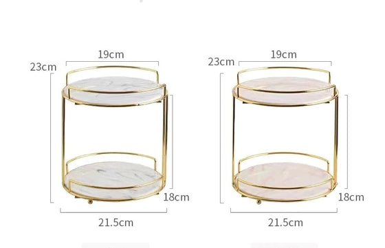 Bandeja Organizadora Circular 2 niveles