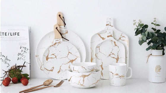 Ceramic Tableware Type Marble