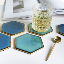  Ceramic Hexagonal Cup Holders