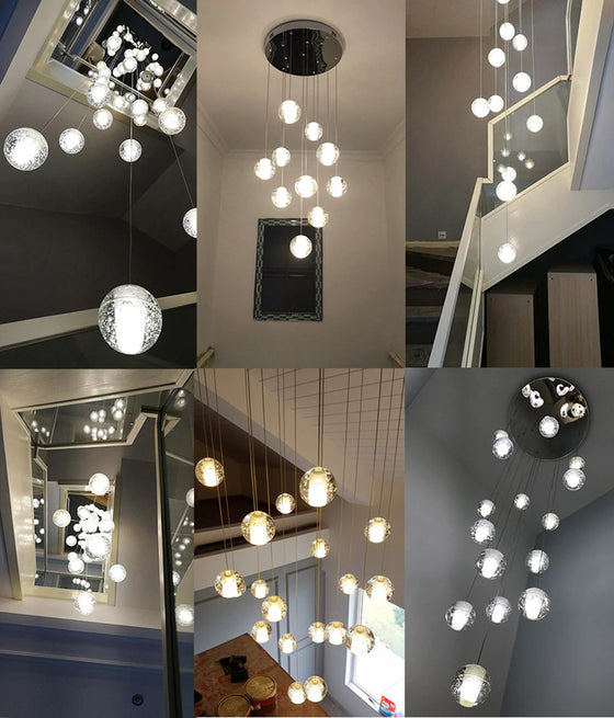 Bubble Light Chandelier