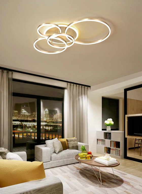 Circle Wave Lamp