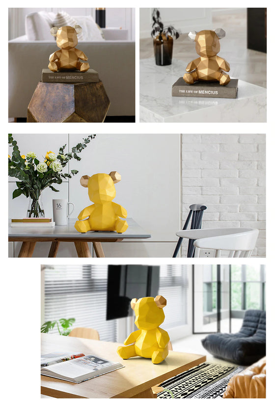 Resin Bear Figure