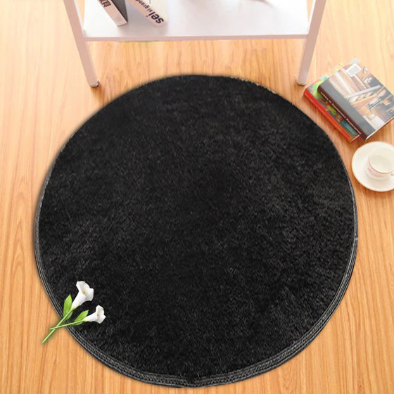 Alfombra de Felpa Circular