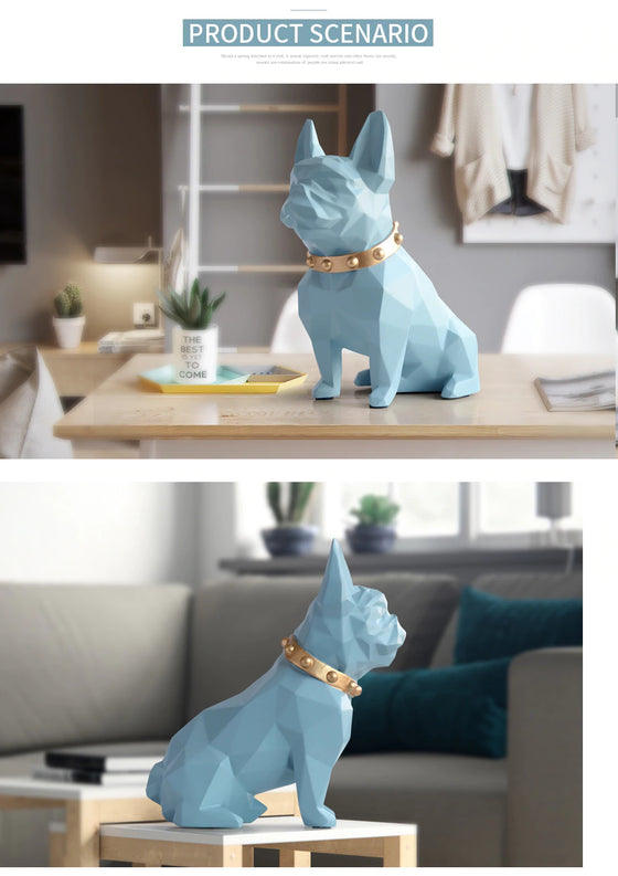 Resin Dog Figure