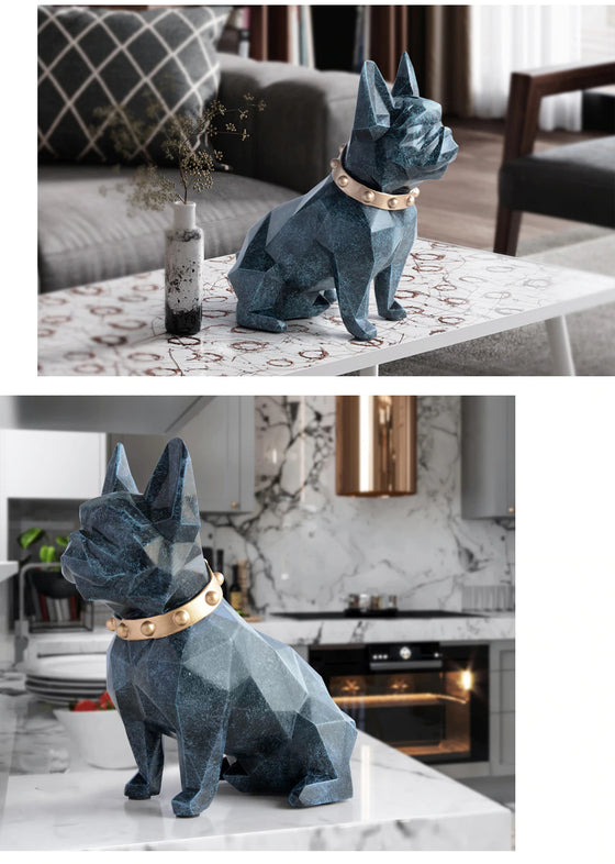 Resin Dog Figure