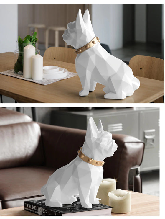 Resin Dog Figure