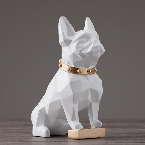 Resin Dog Figure