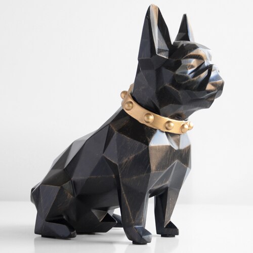 Resin Dog Figure