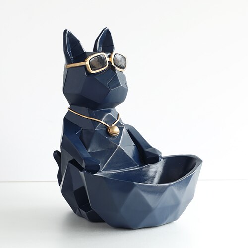 Cat or Dog Figure with tray