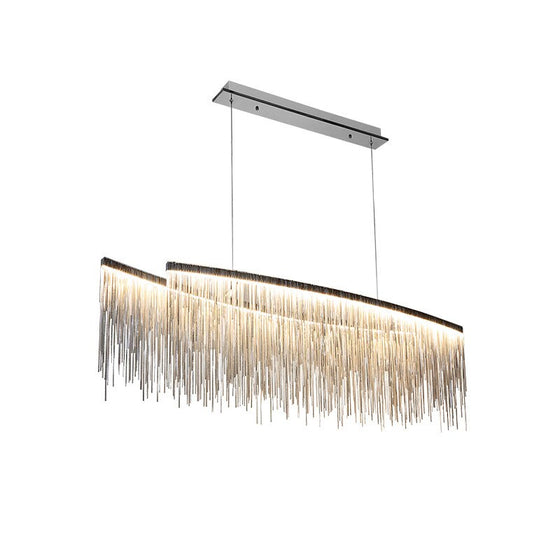 Pendelleuchte mit Glasschirm