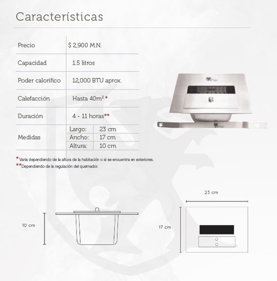 Custom Ethanol Burners